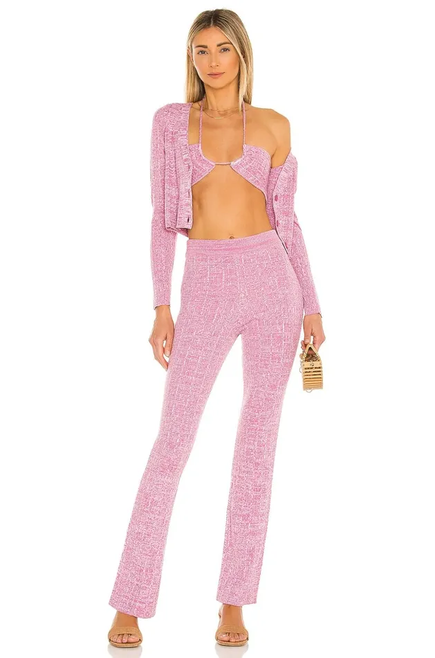 Lovers and Friends Tops Women Mckenna Drawstring Top Marled Pink Lovers and Friends Tops Women Mckenna Drawstring Top Marled Pink