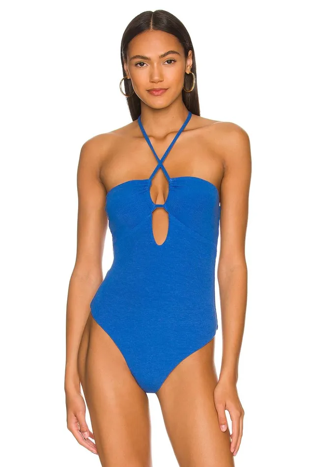 Lovers and Friends Tops Women Misha Bodysuit Blue Lovers and Friends Tops Women Misha Bodysuit Blue