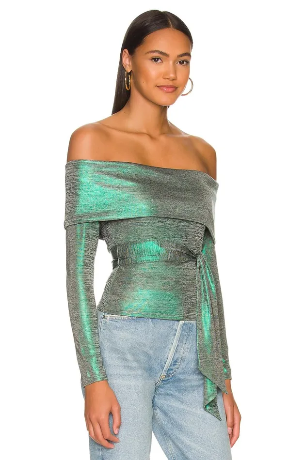 Lovers and Friends Tops Women Ramona Top Jade Green Lovers and Friends Tops Women Ramona Top Jade Green