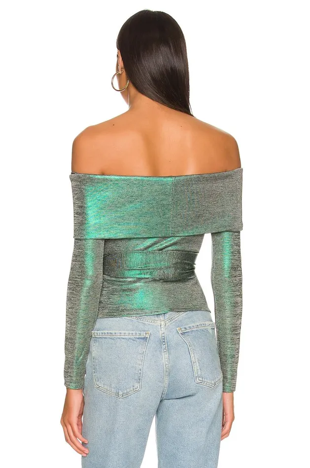 Lovers and Friends Tops Women Ramona Top Jade Green Lovers and Friends Tops Women Ramona Top Jade Green