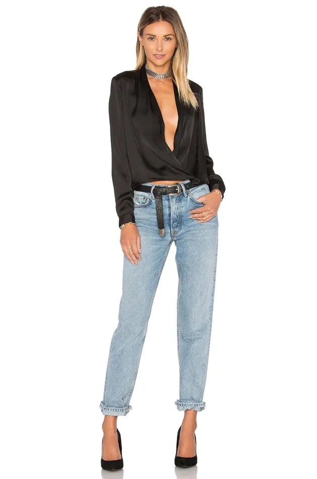 Lovers and Friends Tops Women Whisper Top Black Lovers and Friends Tops Women Whisper Top Black