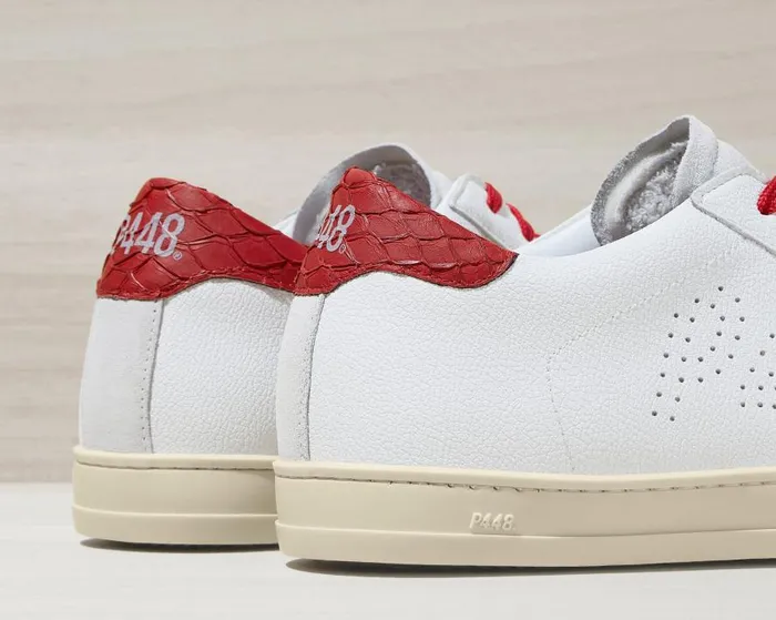 Low Tops Men P448 John CarpRed Low Tops Men P448 John CarpRed