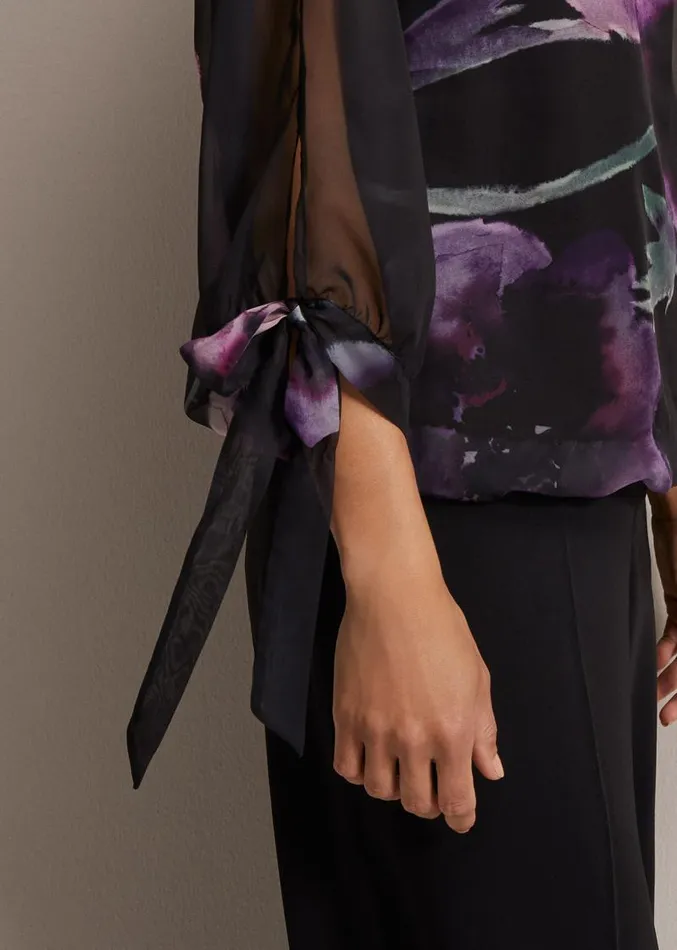 Lucinda Floral Top Multicoloured Women Phase Eight Shirts and Blouses