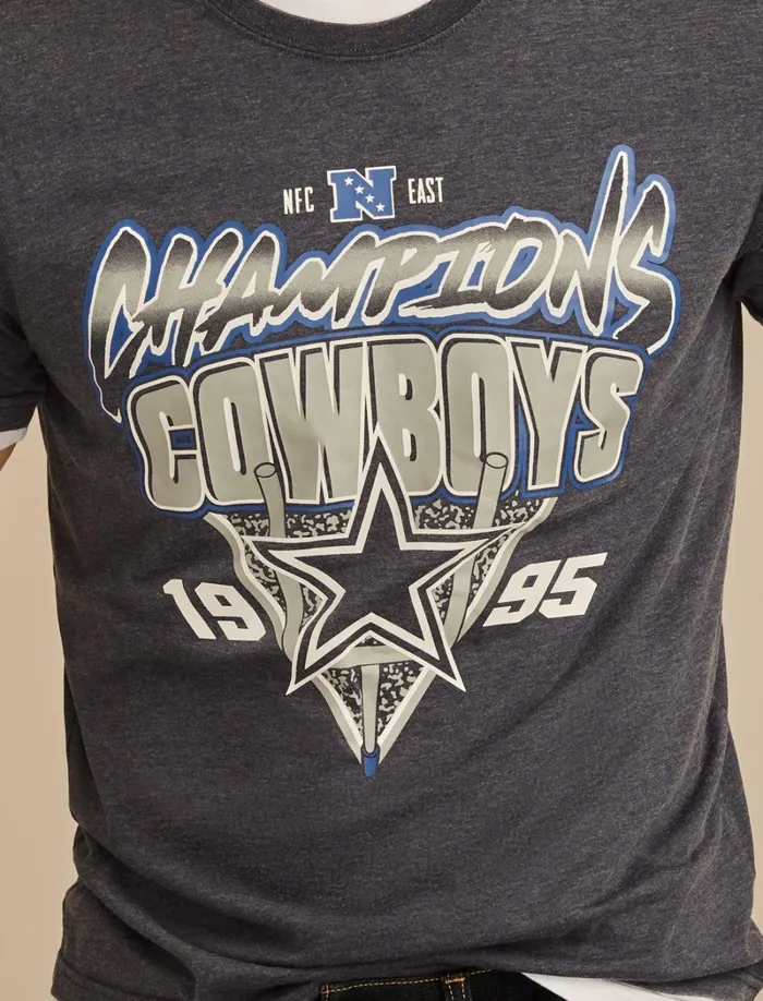 Lucky Brand Graphic Tees Men Dallas Cowboys Graphic Tee 437 Navy