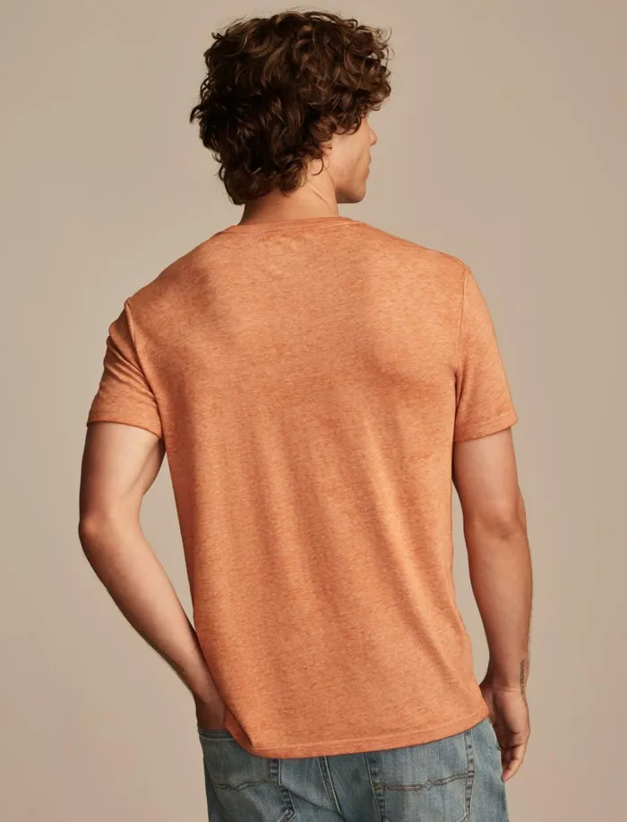 Lucky Brand Graphic Tees Men Yosemite Bombay Brown