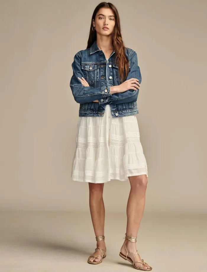 Lucky Brand Jackets and Outerwear Women Tomboy Trucker Altavista