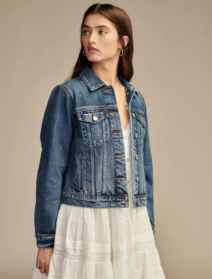 Lucky Brand Jackets and Outerwear Women Tomboy Trucker Altavista