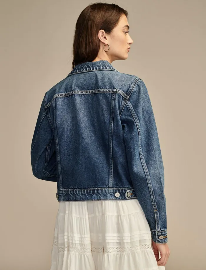 Lucky Brand Jackets and Outerwear Women Tomboy Trucker Altavista