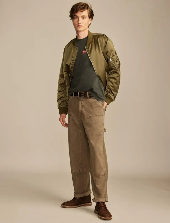Lucky Brand Pants Men 181 Relaxed Utility Ashwood