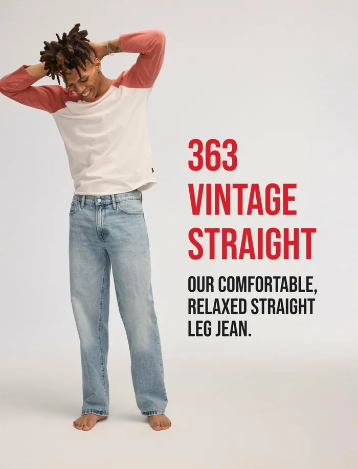 Lucky Brand Pants Men 363 Vintage Straight Iron Wash