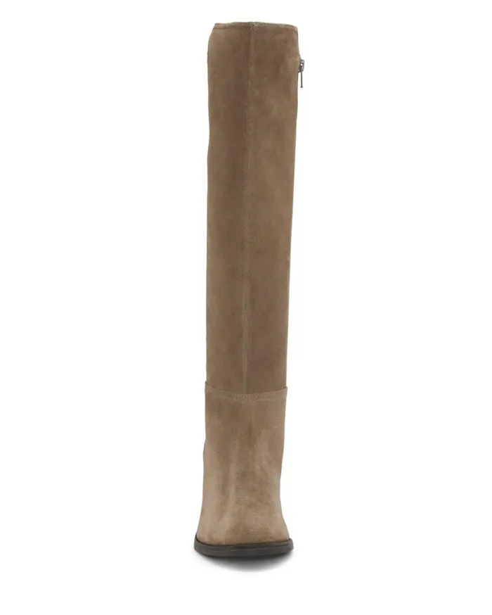 Lucky Brand Shoes Women Bonnay KneeHigh Boot Dark Grey