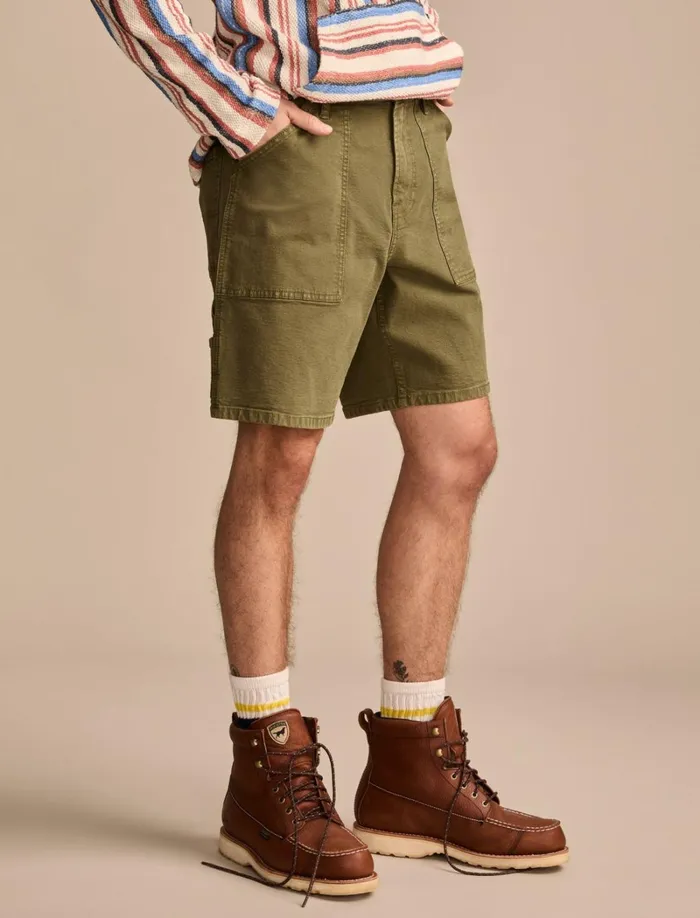 Lucky Brand Shorts Men Utility Short Pickle