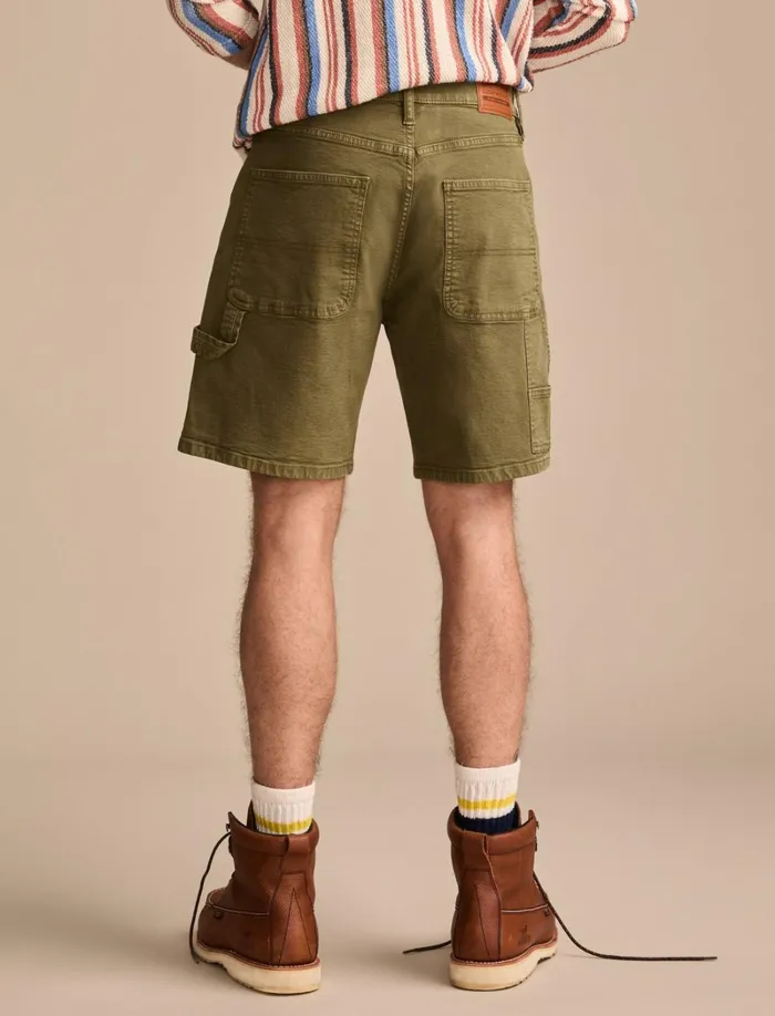 Lucky Brand Shorts Men Utility Short Pickle