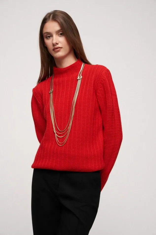 Luisa Spagnoli Bijoux Nichelio 8211 Long Necklace Light Gold 8211 Women Luisa Spagnoli Bijoux Nichelio 8211 Long Necklace Light Gold 8211 Women