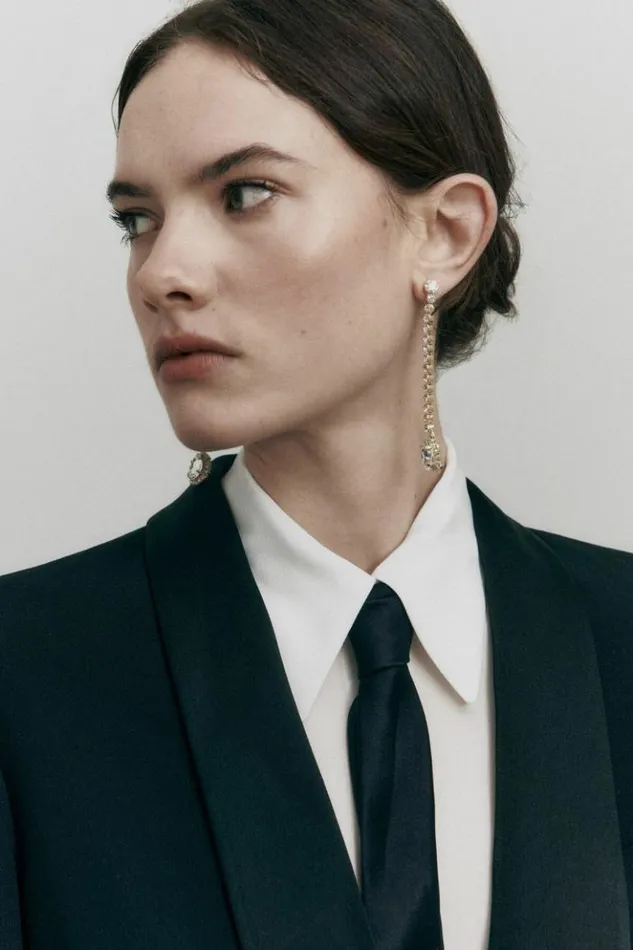 Luisa Spagnoli Bijoux Nulvi 8211 Pendant Earrings Nickelgold 8211 Women