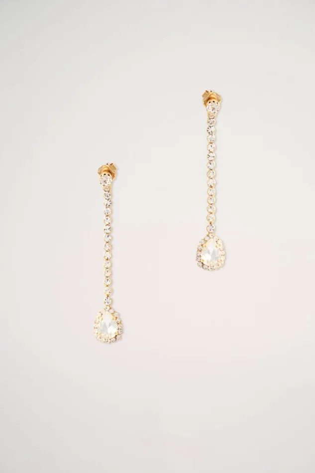 Luisa Spagnoli Bijoux Nulvi 8211 Pendant Earrings Nickelgold 8211 Women Luisa Spagnoli Bijoux Nulvi 8211 Pendant Earrings Nickelgold 8211 Women