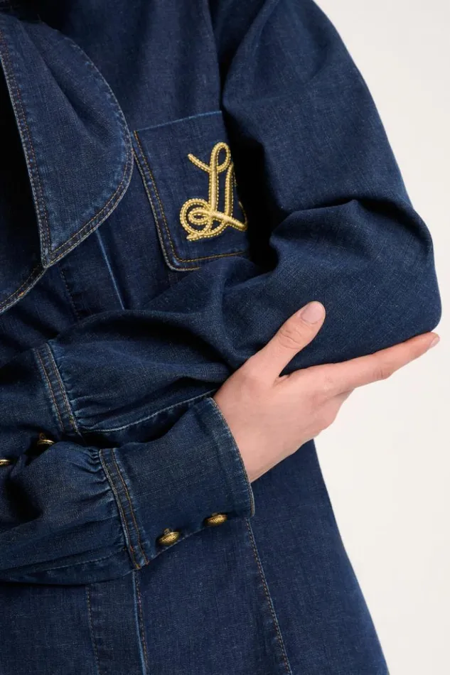 Luisa Spagnoli Blouses And Shirts Leonessa 8211 Denim Shirt Blue 8211 Women Luisa Spagnoli Blouses And Shirts Leonessa 8211 Denim Shirt Blue 8211 Women