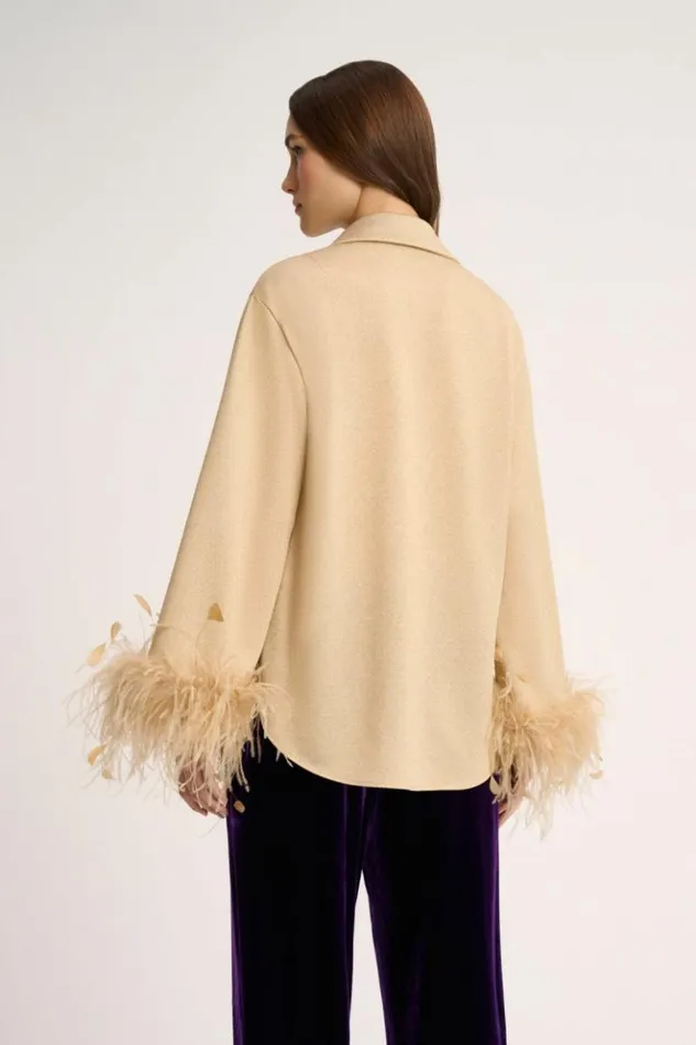 Luisa Spagnoli Blouses And Shirts Leziosa 8211 Elegant Shirt Light Gold 8211 Women Luisa Spagnoli Blouses And Shirts Leziosa 8211 Elegant Shirt Light Gold 8211 Women