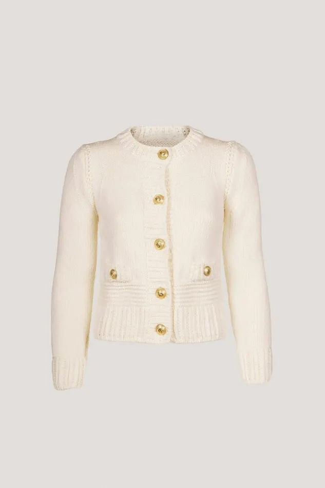 Luisa Spagnoli Cardigan Malinteso 8211 BonTon Cardigan Cream 8211 Women Luisa Spagnoli Cardigan Malinteso 8211 BonTon Cardigan Cream 8211 Women