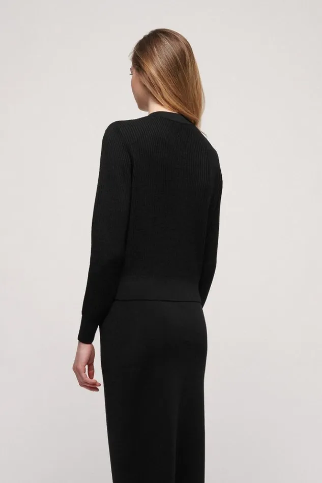 Luisa Spagnoli Cardigan Managua 8211 BonTon Cardigan Black 8211 Women Luisa Spagnoli Cardigan Managua 8211 BonTon Cardigan Black 8211 Women