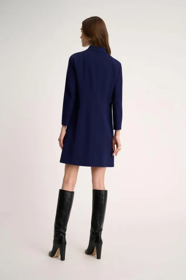 Luisa Spagnoli Dresses and Jumpsuits Marilina 8211 Sixties Dress Blue 8211 Women Luisa Spagnoli Dresses and Jumpsuits Marilina 8211 Sixties Dress Blue 8211 Women