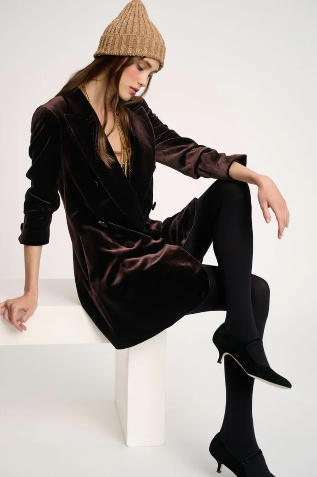 Luisa Spagnoli Jackets and Blazers Scrittura 8211 Elegant Jacket Brown 8211 Women