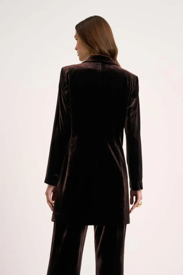 Luisa Spagnoli Jackets and Blazers Scrittura 8211 Elegant Jacket Brown 8211 Women Luisa Spagnoli Jackets and Blazers Scrittura 8211 Elegant Jacket Brown 8211 Women