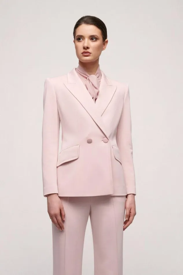 Luisa Spagnoli Jackets and Blazers Slot 8211 Elegant Jacket Pink 8211 Women