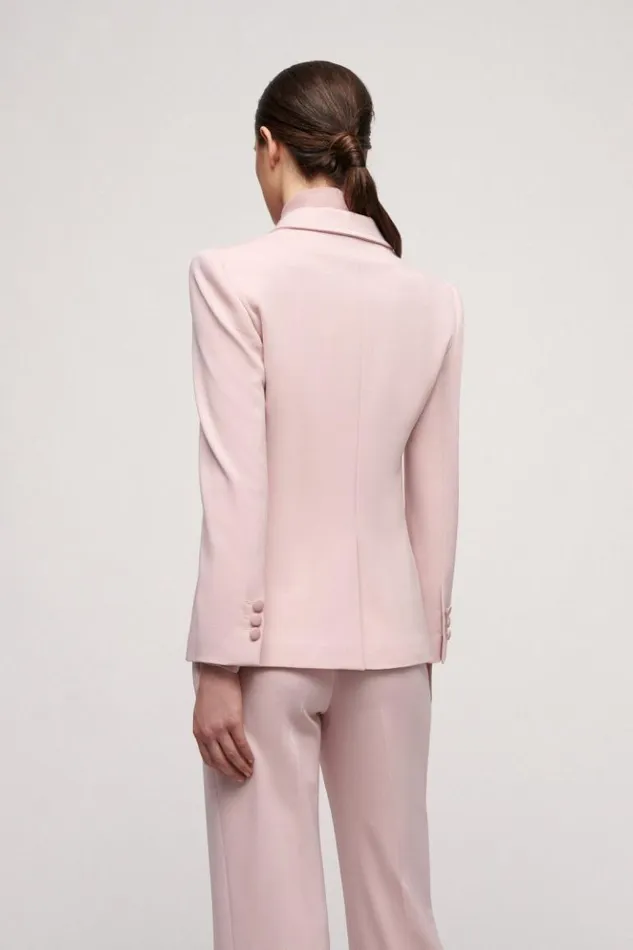 Luisa Spagnoli Jackets and Blazers Slot 8211 Elegant Jacket Pink 8211 Women Luisa Spagnoli Jackets and Blazers Slot 8211 Elegant Jacket Pink 8211 Women