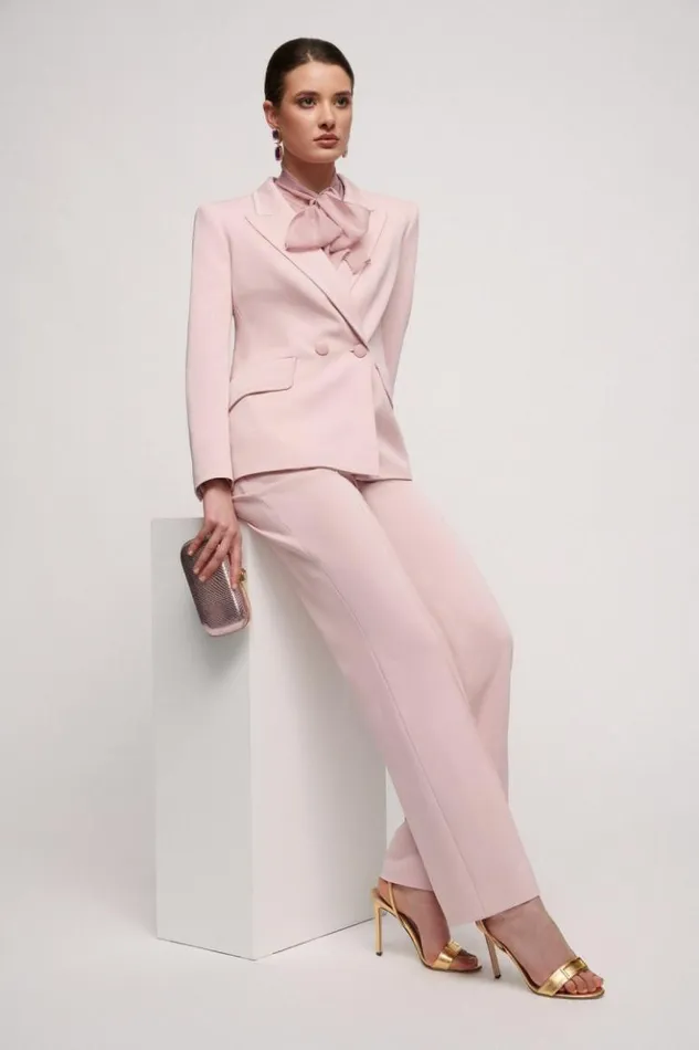 Luisa Spagnoli Jackets and Blazers Slot 8211 Elegant Jacket Pink 8211 Women Luisa Spagnoli Jackets and Blazers Slot 8211 Elegant Jacket Pink 8211 Women