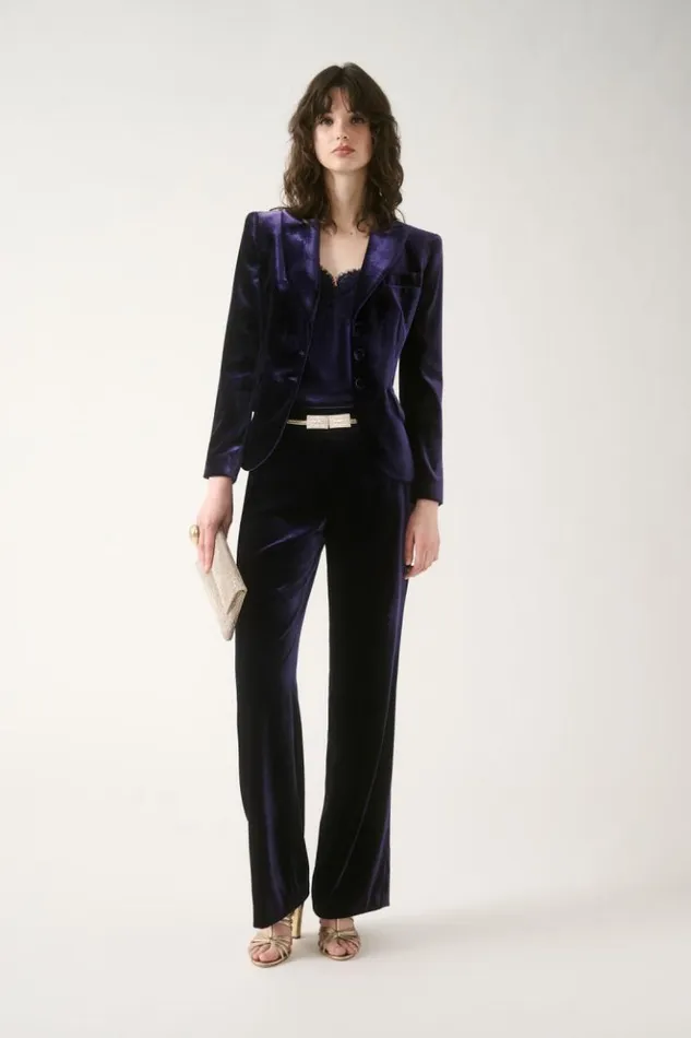 Luisa Spagnoli Jackets and Blazers Spizzico 8211 Elegant Jacket Bluette 8211 Women Luisa Spagnoli Jackets and Blazers Spizzico 8211 Elegant Jacket Bluette 8211 Women