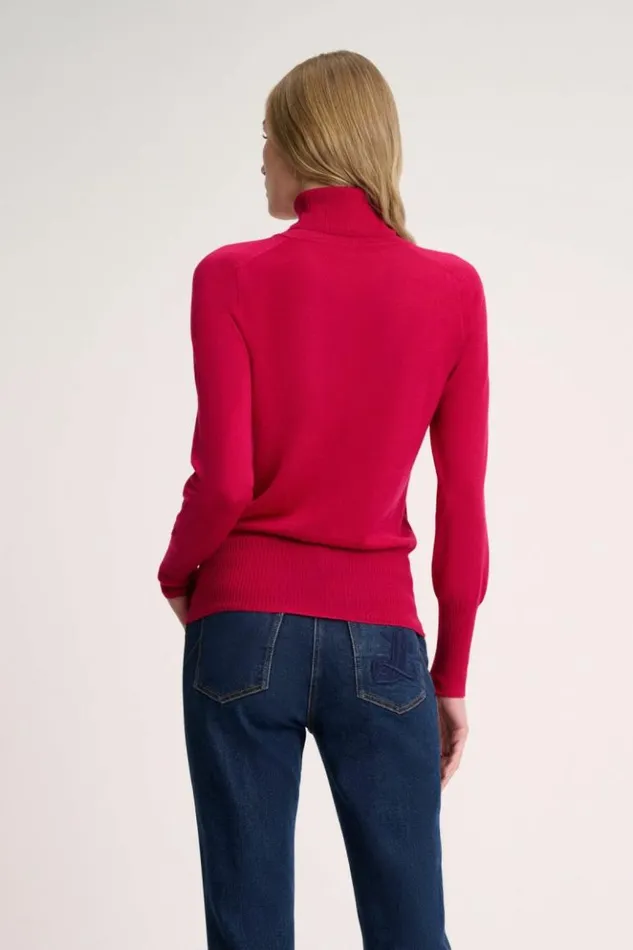 Luisa Spagnoli Knitwear Manos 8211 Wool Pullover Fuchsia 8211 Women Luisa Spagnoli Knitwear Manos 8211 Wool Pullover Fuchsia 8211 Women