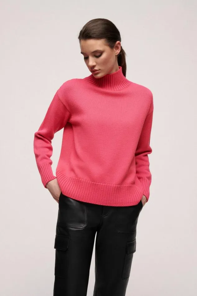 Luisa Spagnoli Knitwear Margotta 8211 Wool Pullover Fuchsia 8211 Women