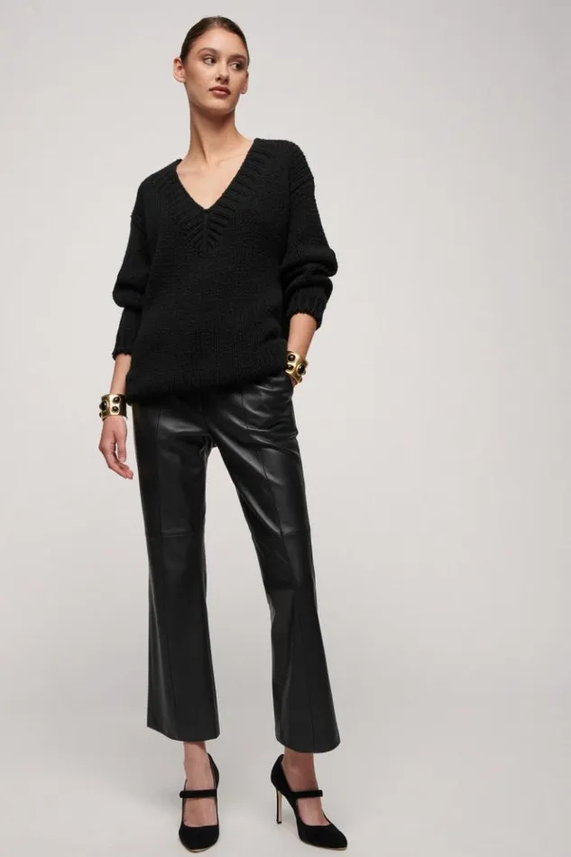 Luisa Spagnoli Knitwear Marusca 8211 Wool Pullover Black 8211 Women Luisa Spagnoli Knitwear Marusca 8211 Wool Pullover Black 8211 Women
