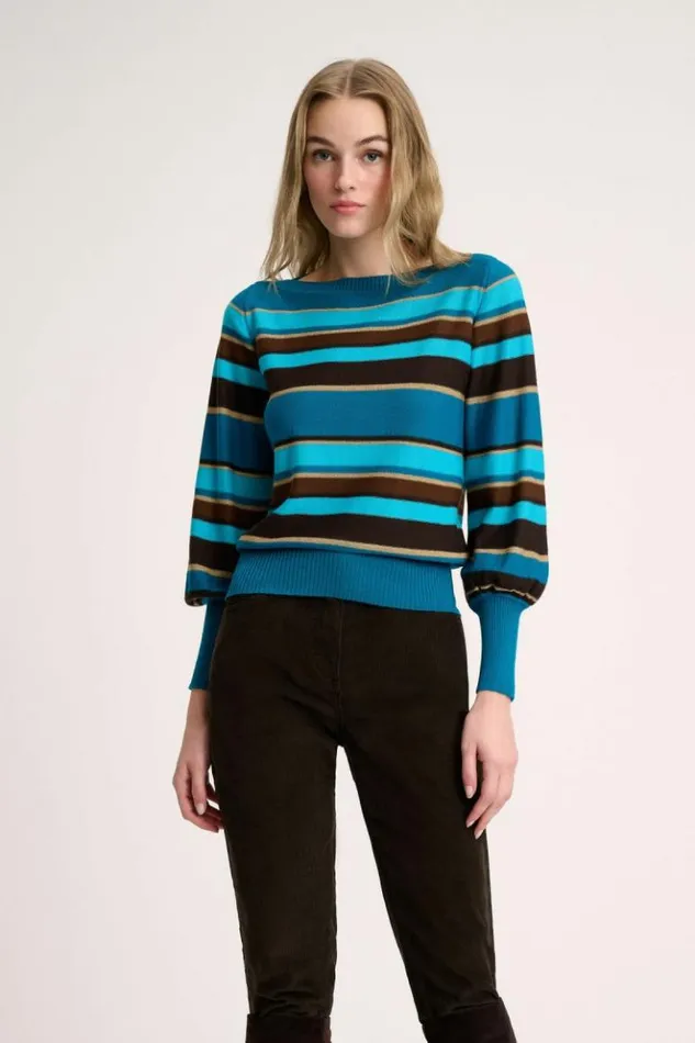 Luisa Spagnoli Knitwear Melo 8211 Striped Pullover 8211 Women