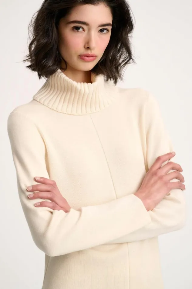 Luisa Spagnoli Knitwear Millucci 8211 Wool Tunic Cream 8211 Women Luisa Spagnoli Knitwear Millucci 8211 Wool Tunic Cream 8211 Women