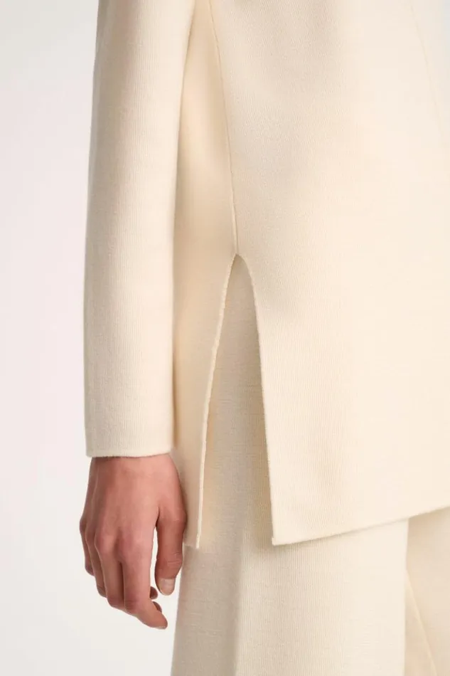 Luisa Spagnoli Knitwear Millucci 8211 Wool Tunic Cream 8211 Women Luisa Spagnoli Knitwear Millucci 8211 Wool Tunic Cream 8211 Women