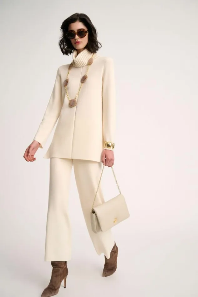 Luisa Spagnoli Knitwear Millucci 8211 Wool Tunic Cream 8211 Women Luisa Spagnoli Knitwear Millucci 8211 Wool Tunic Cream 8211 Women