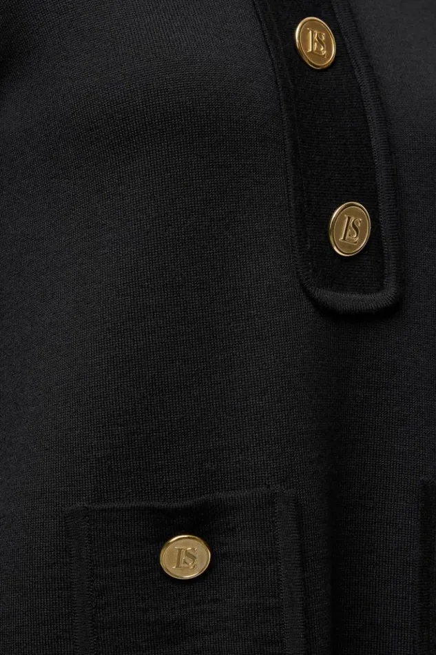 Luisa Spagnoli Knitwear Milvana 8211 Wool Pullover Black 8211 Women Luisa Spagnoli Knitwear Milvana 8211 Wool Pullover Black 8211 Women