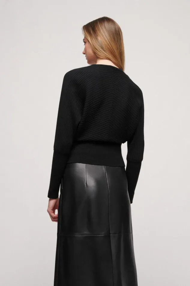 Luisa Spagnoli Knitwear Mius 8211 Wool Pullover Black 8211 Women Luisa Spagnoli Knitwear Mius 8211 Wool Pullover Black 8211 Women