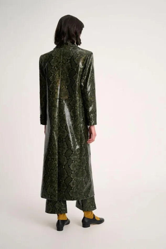 Luisa Spagnoli Outerwear Strato 8211 Leather Coat 8211 Women Luisa Spagnoli Outerwear Strato 8211 Leather Coat 8211 Women
