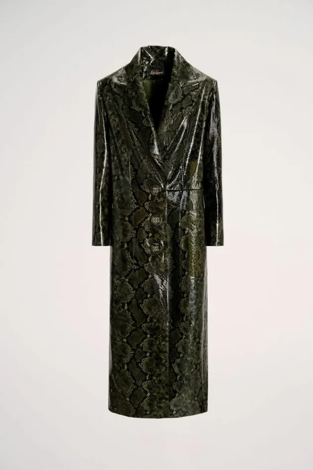 Luisa Spagnoli Outerwear Strato 8211 Leather Coat 8211 Women Luisa Spagnoli Outerwear Strato 8211 Leather Coat 8211 Women