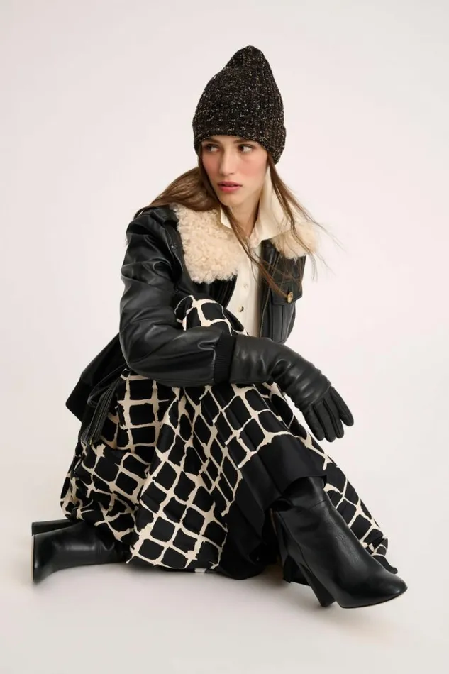 Luisa Spagnoli Outerwear Svincolo 8211 Aviator Jacket Black 8211 Women Luisa Spagnoli Outerwear Svincolo 8211 Aviator Jacket Black 8211 Women