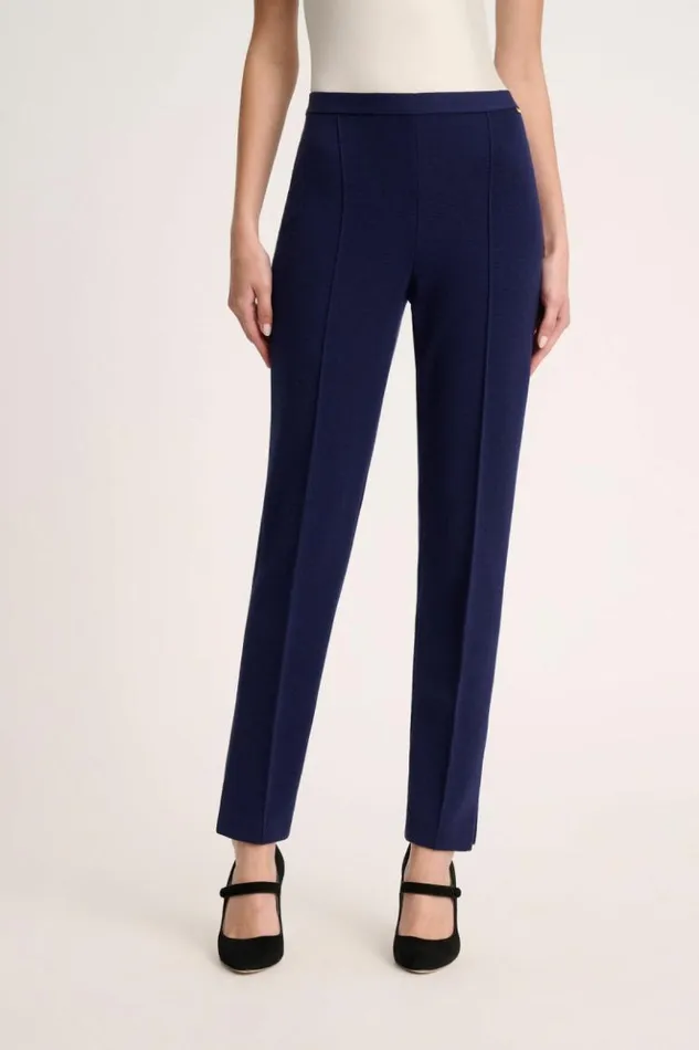 Luisa Spagnoli Pants Minuendo 8211 Classic Trousers Blue 8211 Women