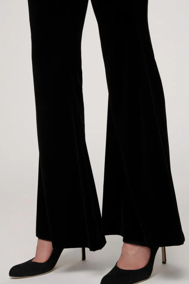 Luisa Spagnoli Pants Olaz 8211 Flared Trousers Black 8211 Women Luisa Spagnoli Pants Olaz 8211 Flared Trousers Black 8211 Women