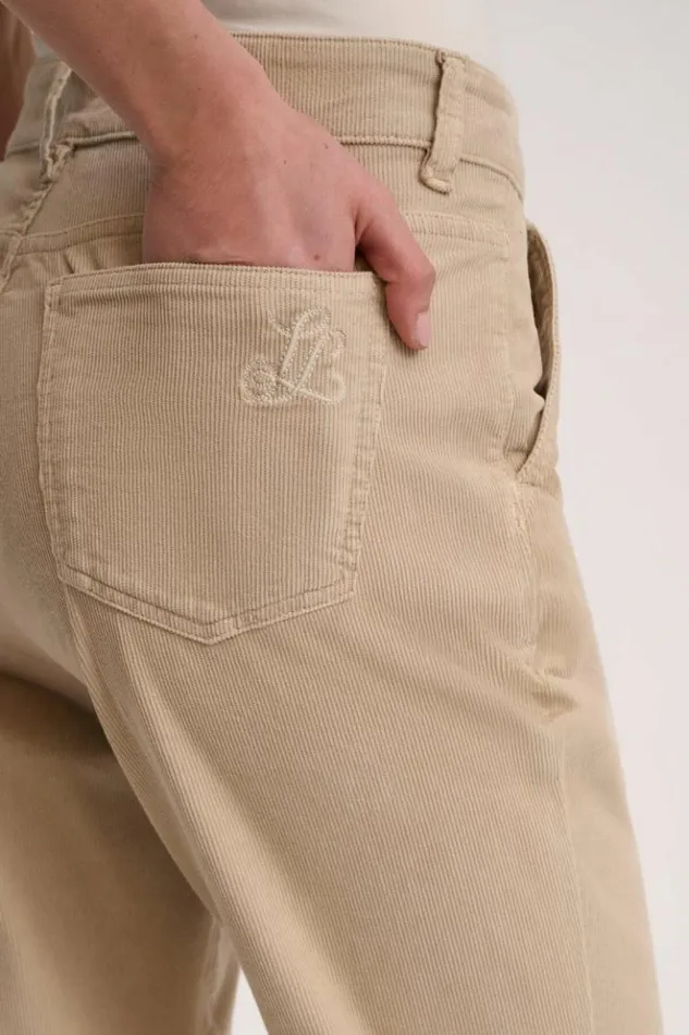Luisa Spagnoli Pants Olimpica 8211 Corduroy Trousers Beige 8211 Women Luisa Spagnoli Pants Olimpica 8211 Corduroy Trousers Beige 8211 Women