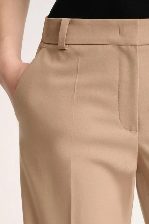 Luisa Spagnoli Pants Olmeto 8211 Classic Trousers Beige 8211 Women Luisa Spagnoli Pants Olmeto 8211 Classic Trousers Beige 8211 Women