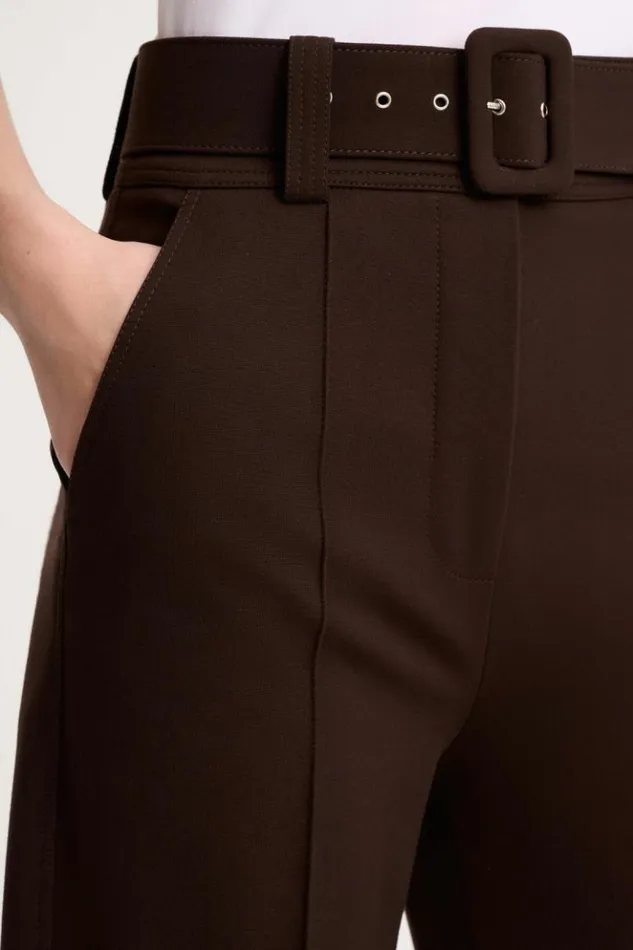 Luisa Spagnoli Pants Osten 8211 Jersey Trousers Brown 8211 Women Luisa Spagnoli Pants Osten 8211 Jersey Trousers Brown 8211 Women