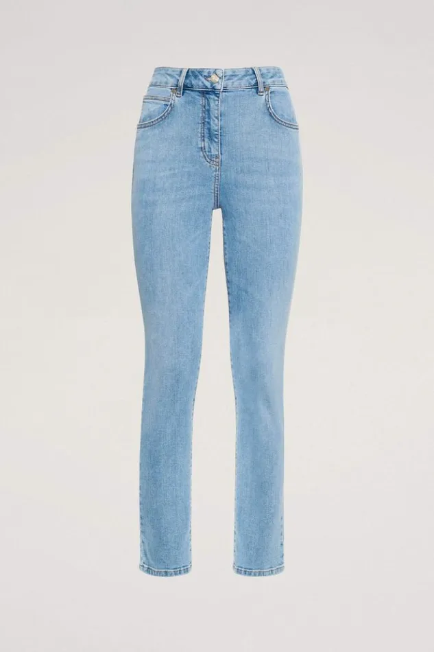 Luisa Spagnoli Pants Ottuso 8211 5Pocket Jeans Avio Blue 8211 Women Luisa Spagnoli Pants Ottuso 8211 5Pocket Jeans Avio Blue 8211 Women