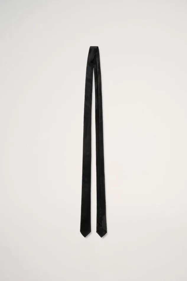Luisa Spagnoli Scarves And Foulards Rubrica 8211 Silk Tie Black 8211 Women Luisa Spagnoli Scarves And Foulards Rubrica 8211 Silk Tie Black 8211 Women